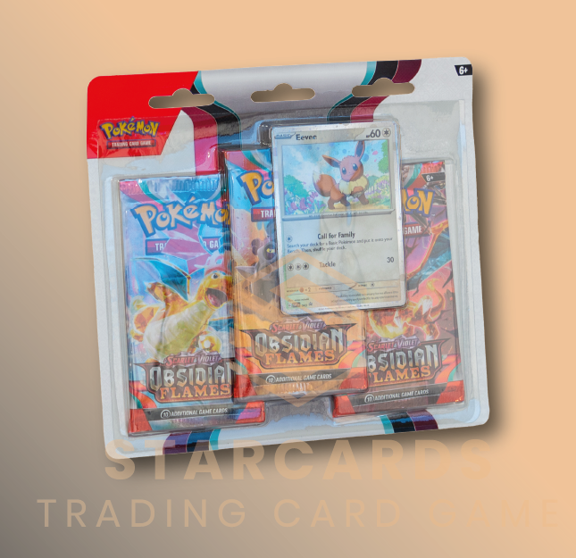 Pokémon Obsidian Flames 3-pack Blister