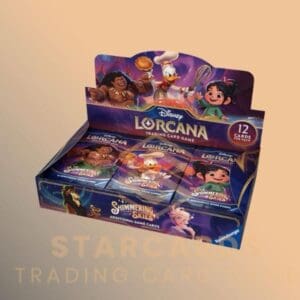 Disney Lorcana TCG Shimmering Skies Booster Display – 24 packs vol magische kaarten.