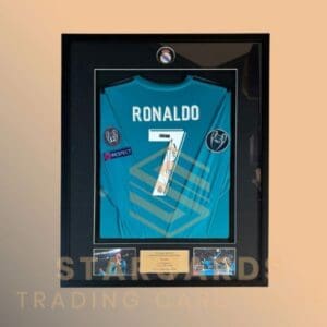 Cristiano Ronaldo Gesigneerd & Ingelijst Real Madrid Shirt