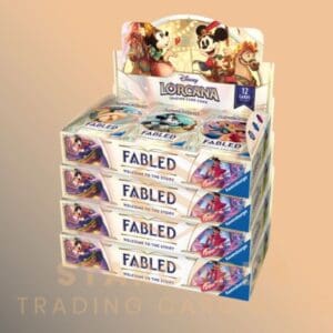 Pre Order - Disney Lorcana Fabled Booster Box Case Sealed